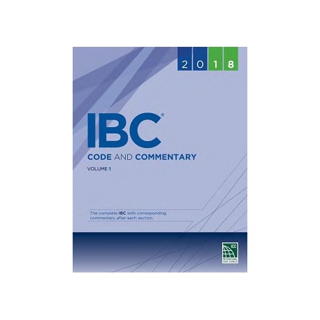 ICC IBC-2018 Commentary Volume 1